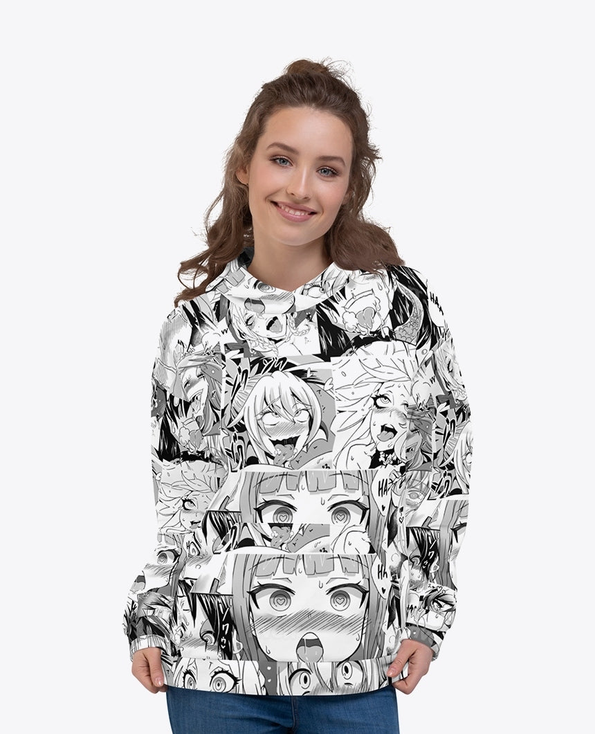 Ahegao Original Pattern Hoodie