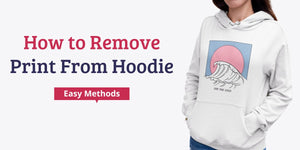 How to remove print from hoodie