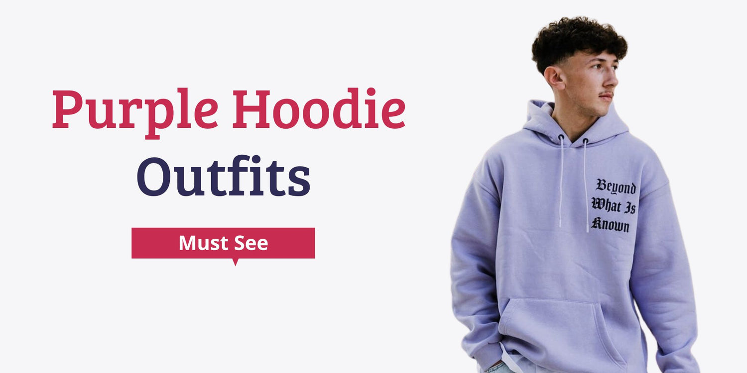 Purple Hoodie Outfits For Men (28 ideas & outfits)