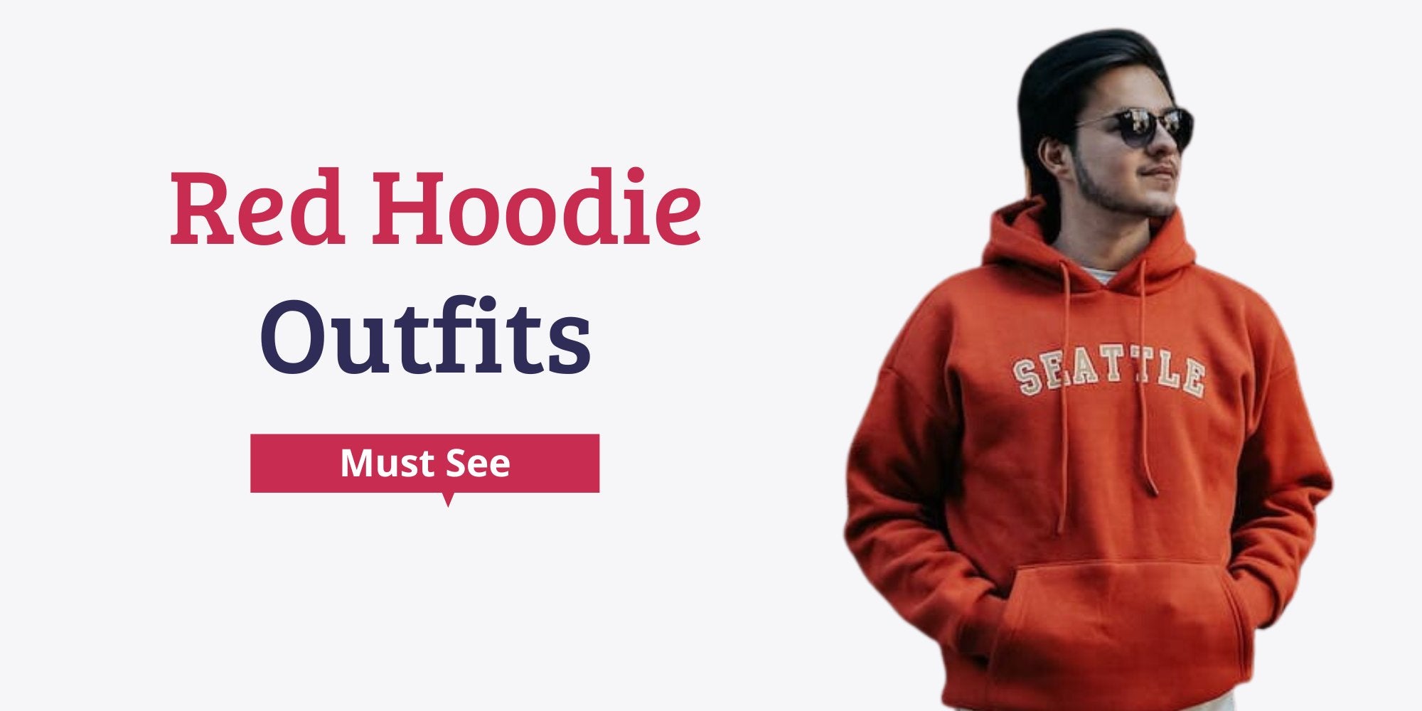 Red hoodie outfits