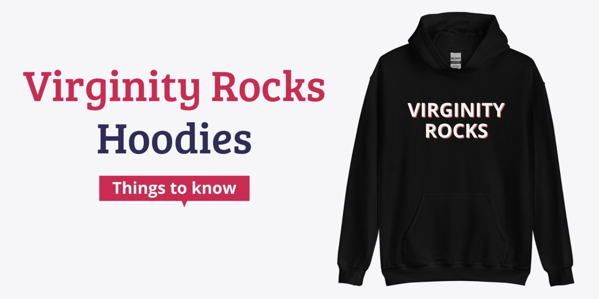 Virginity rocks hoodie