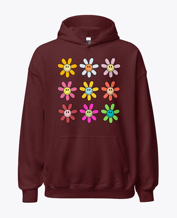 Cute aesthetic maroon hoodie