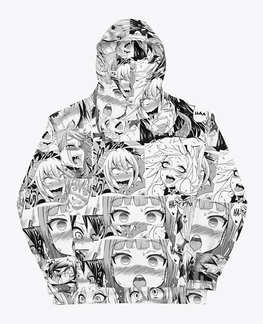 Ahegao Original Pattern Hoodie