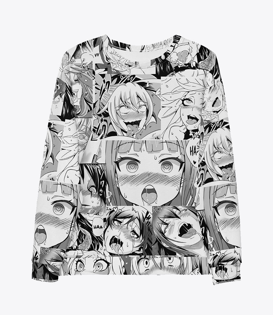 Ahegao face sweatshirt