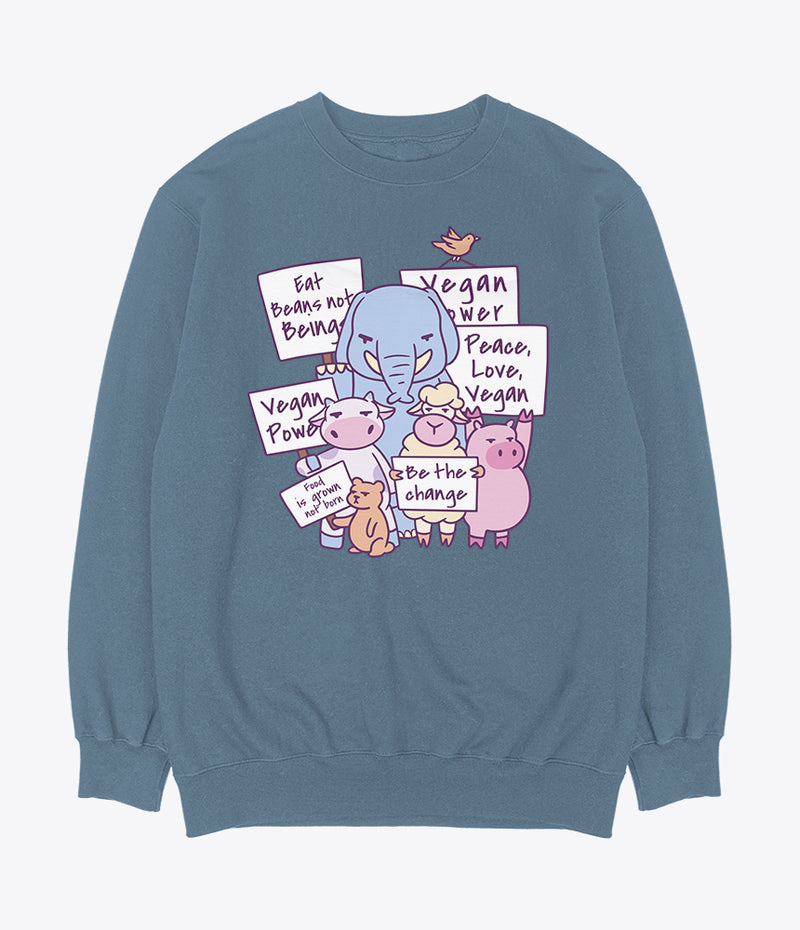 Animal rights sweatshirt