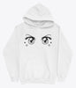 Anime girl eyes hoodie