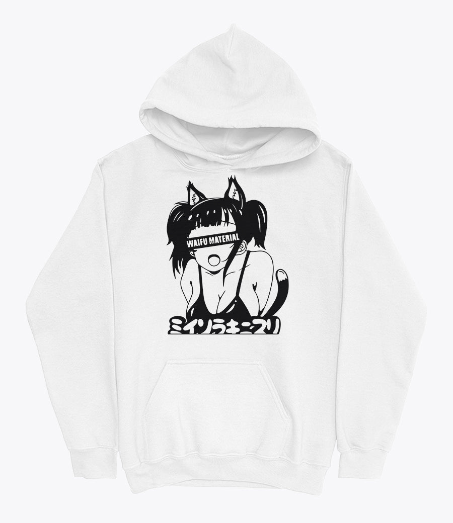 Waifu anime hoodie
