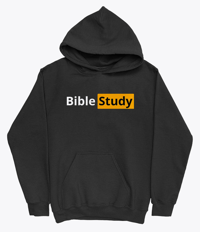 Bible study black hoodie