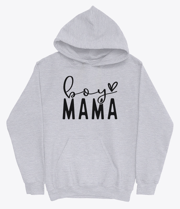 Boy mama hoodie