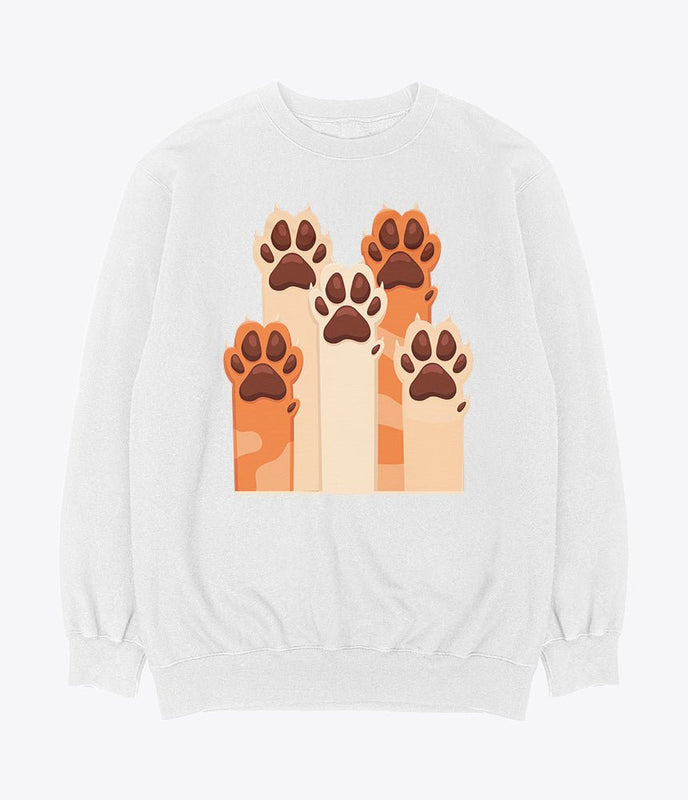 Dog paw sweatshirt