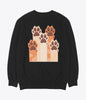 Dog paw print sweatshirt