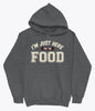 Food grey hoodie