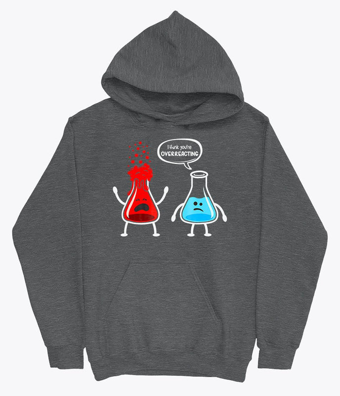 Funny science grey hoodie