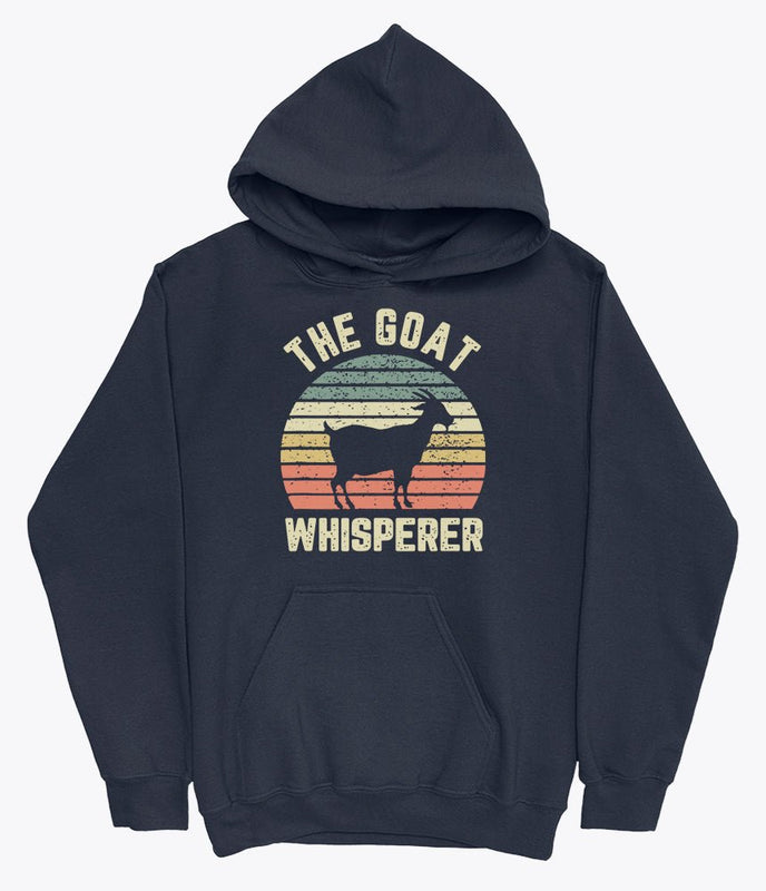 Goat print hoodie