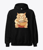 Gold ramen cat hoodie