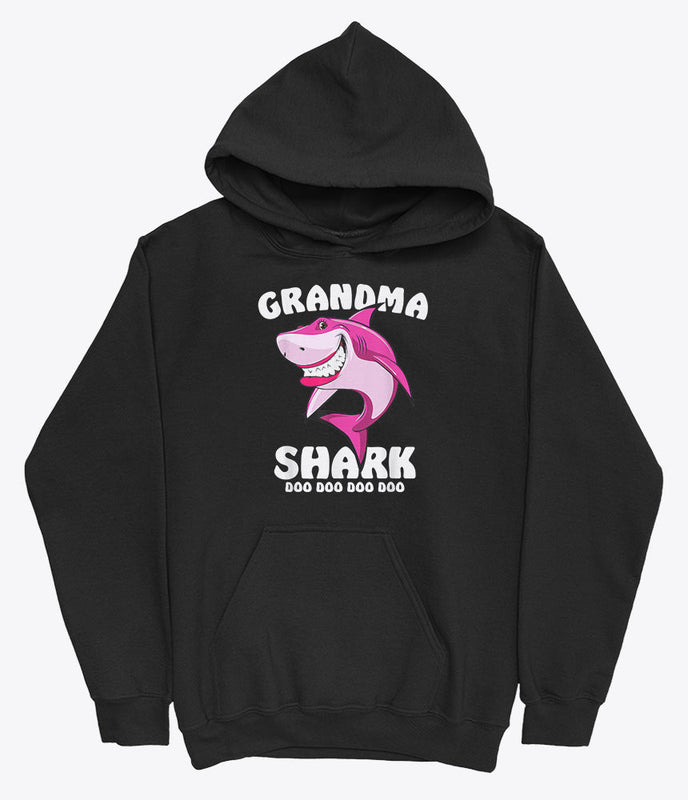 Grandma shark doo doo doo hoodie