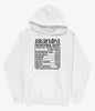 Grandpa nutrition facts hoodie