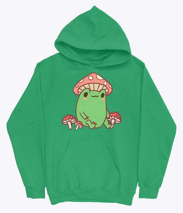 Green animal hoodie