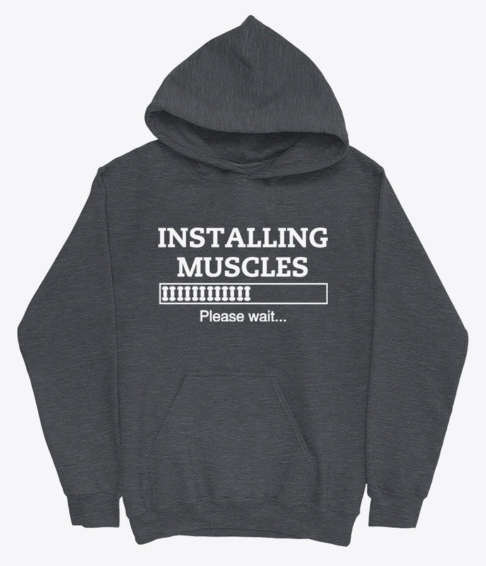 Motivational gym hoodie