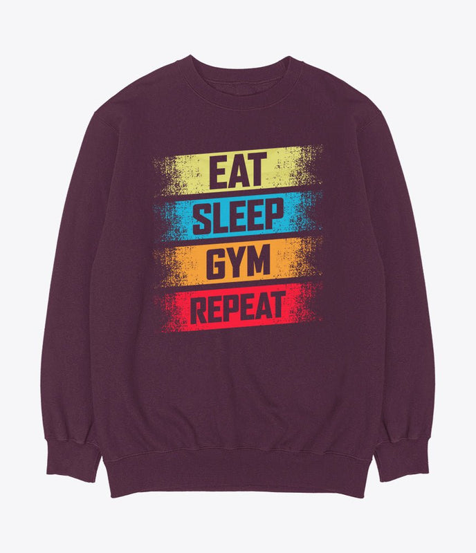 Gym quote sweater