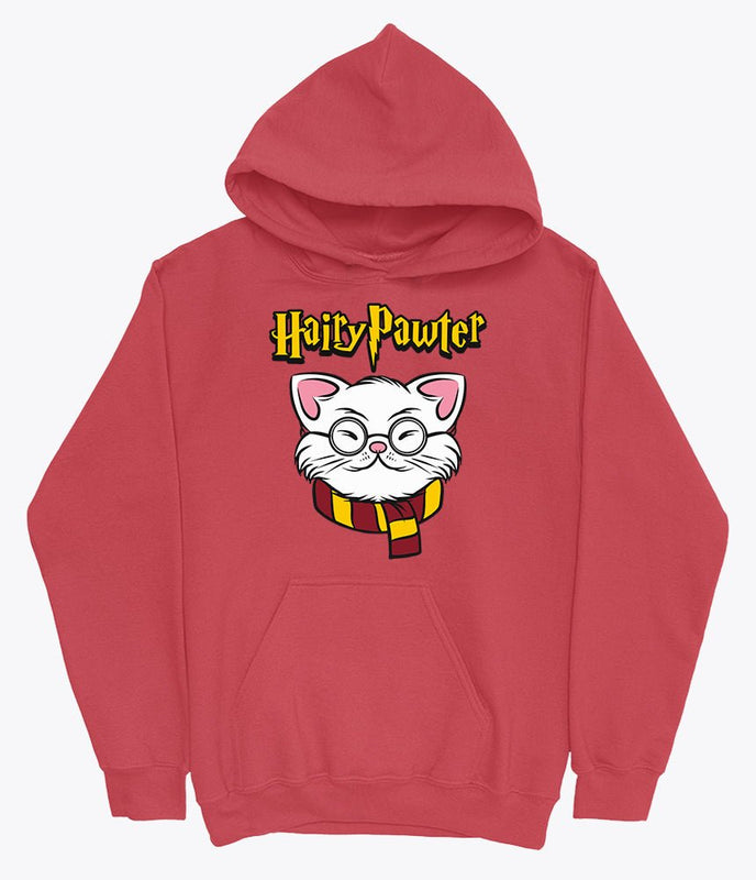 Funny cat red hoodie