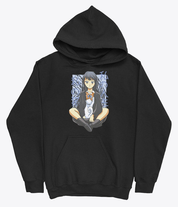 Kawaii cute anime girl hoodie