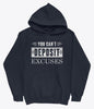 Hoodie with inspirational quote