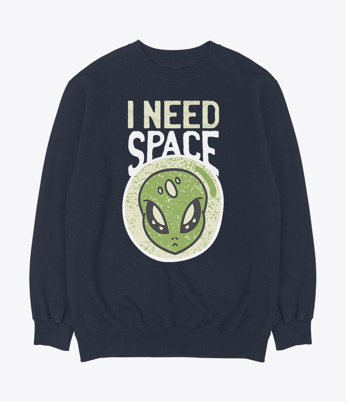 Funny space sweatshirt
