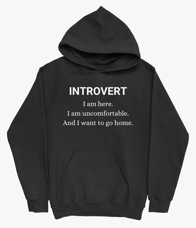 Introvert hoodie sweatshirt