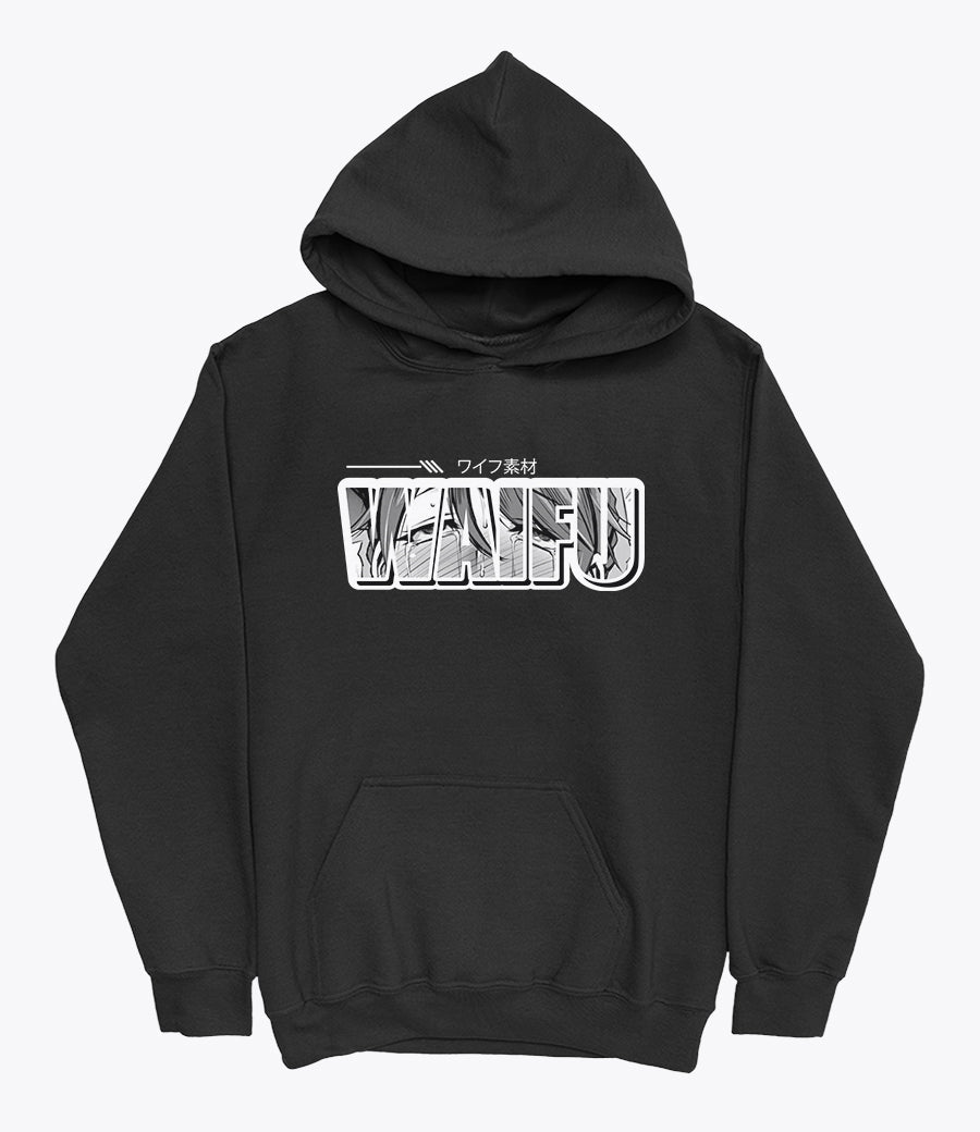 Japanese ahegao waifu hoodie