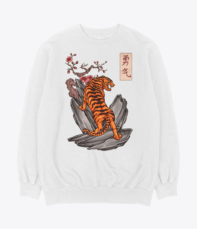 Japanese tiger sweater
