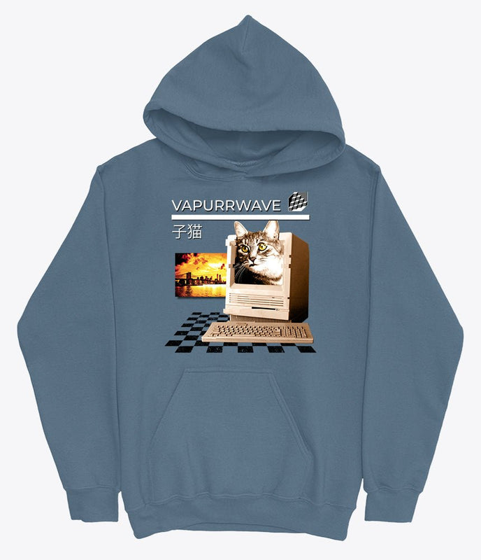 Japanese vaporwave hoodie