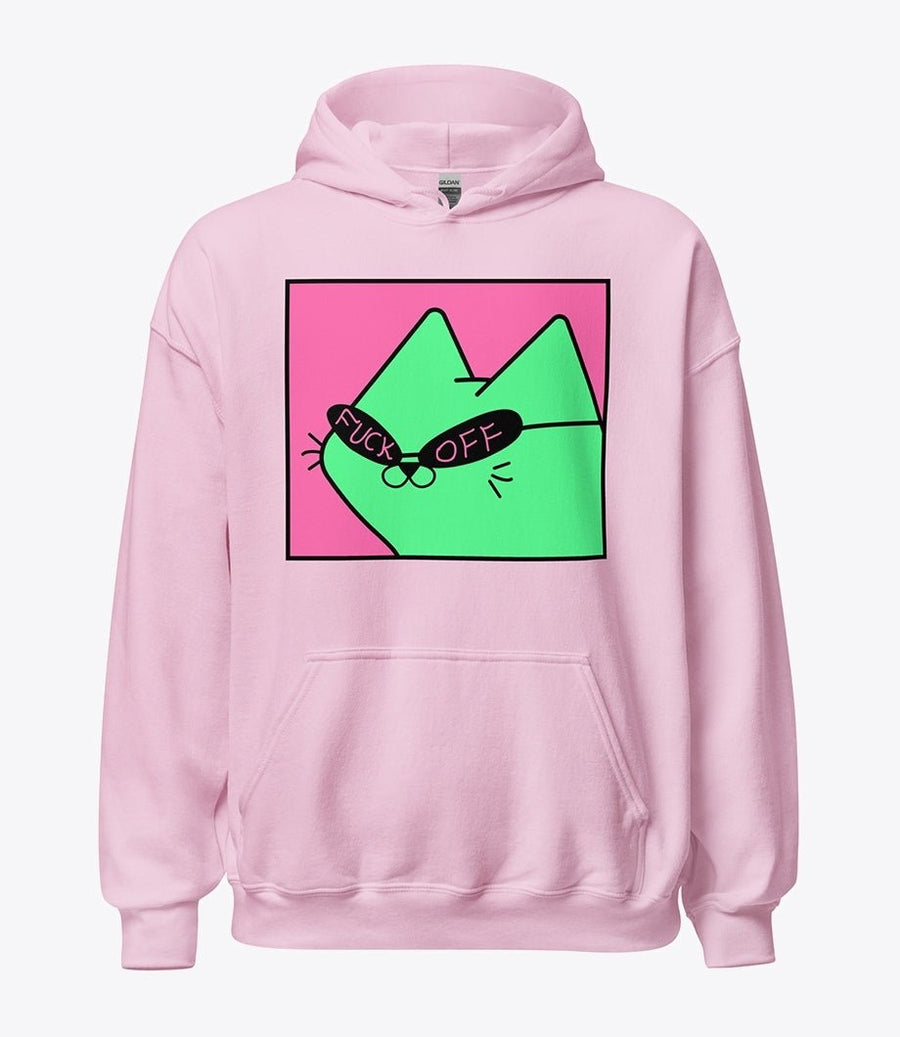 Meme Face Printed Hoodie