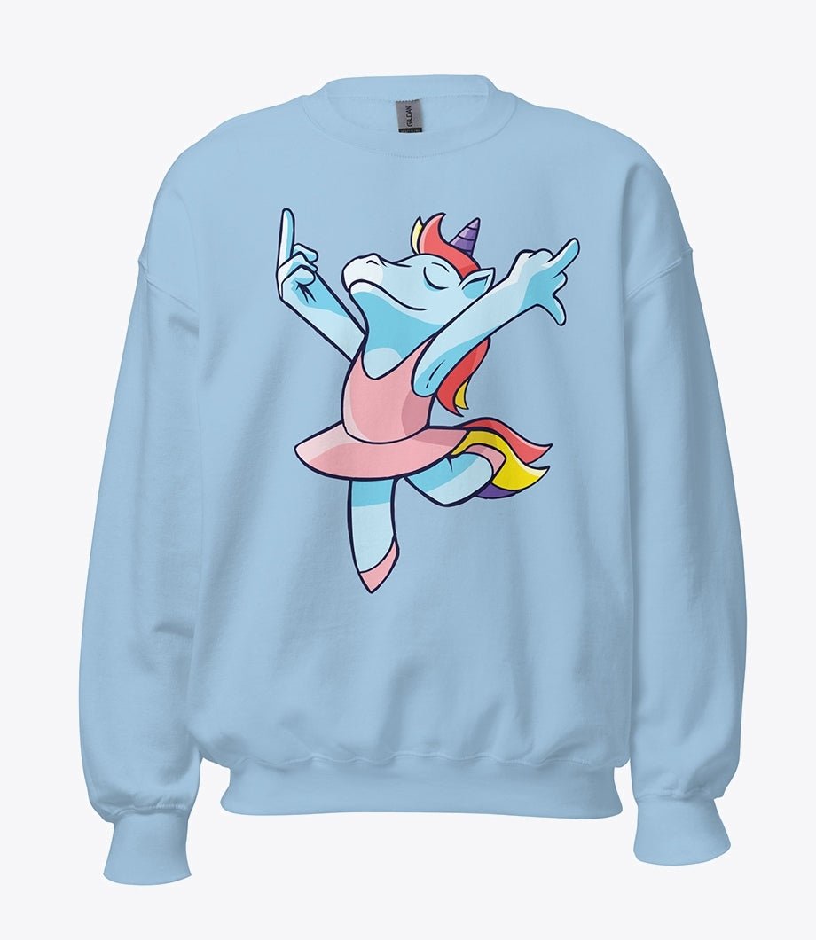 Middle Finger Unicorn Sweatshirt