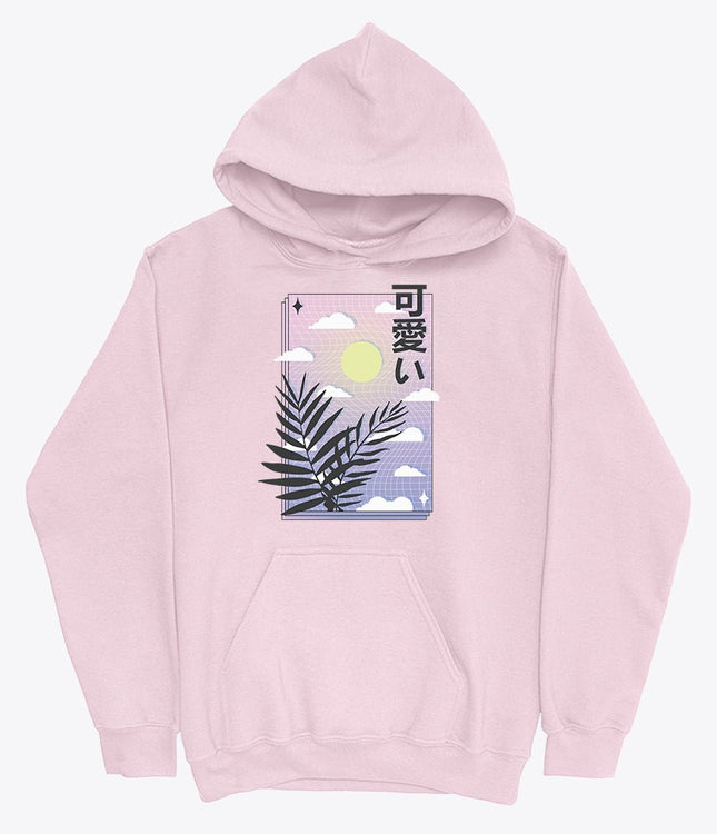 Pink aesthetic hoodie