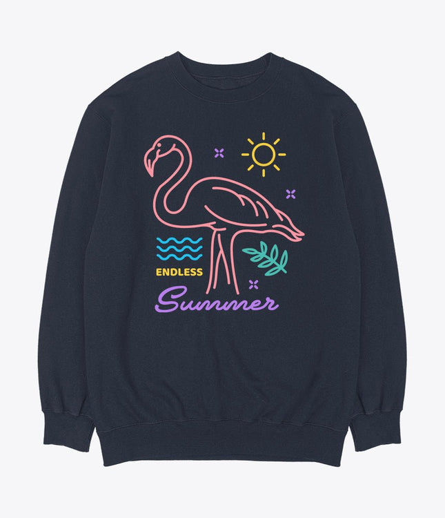 Pink flamingo sweatshirt