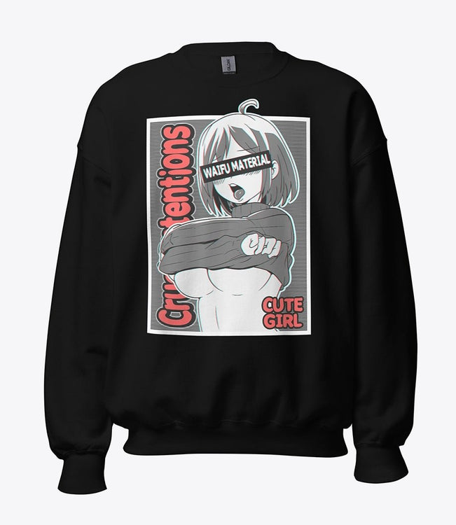 Sexy Anime Girl Ahegao Sweater