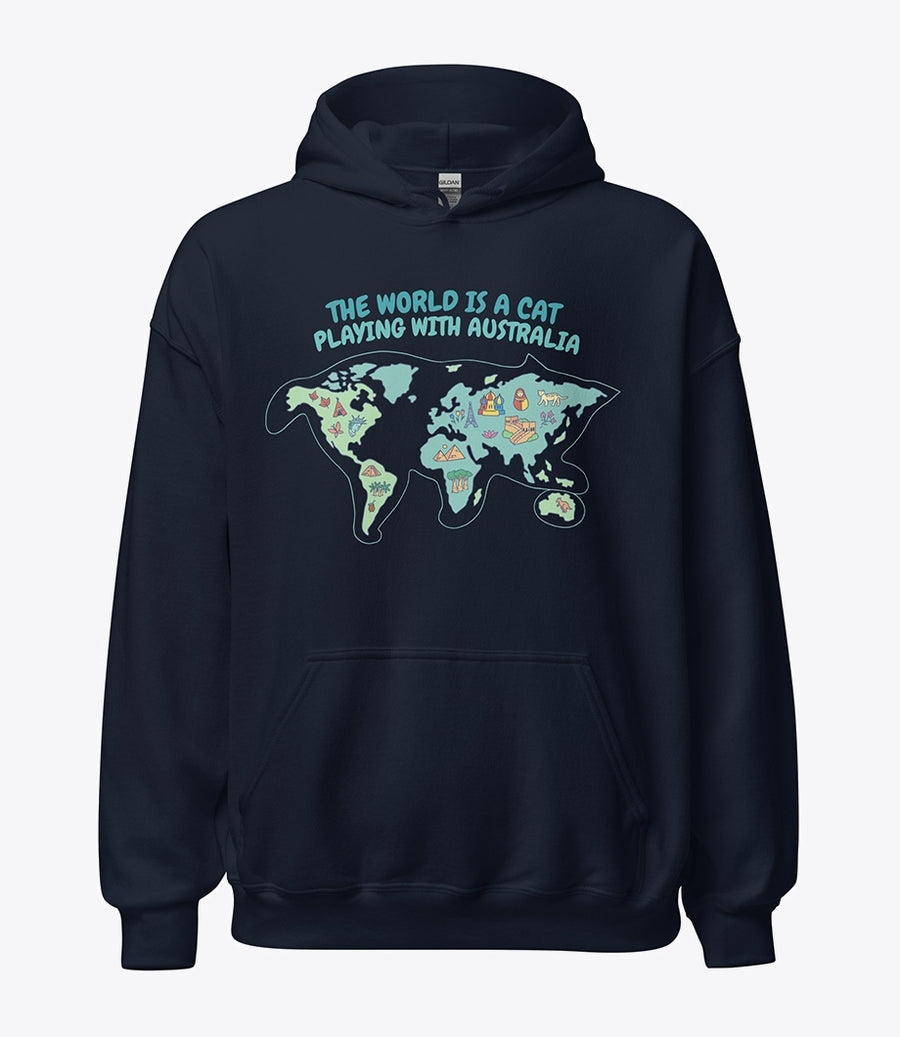 Australia Cat Meme Hoodie