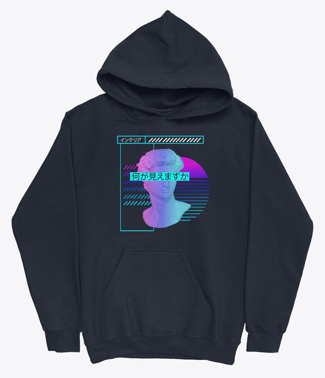 Vaporwave aesthetic hoodie