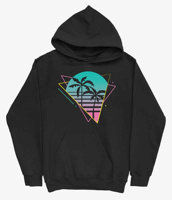 Sunset vaporwave hoodie