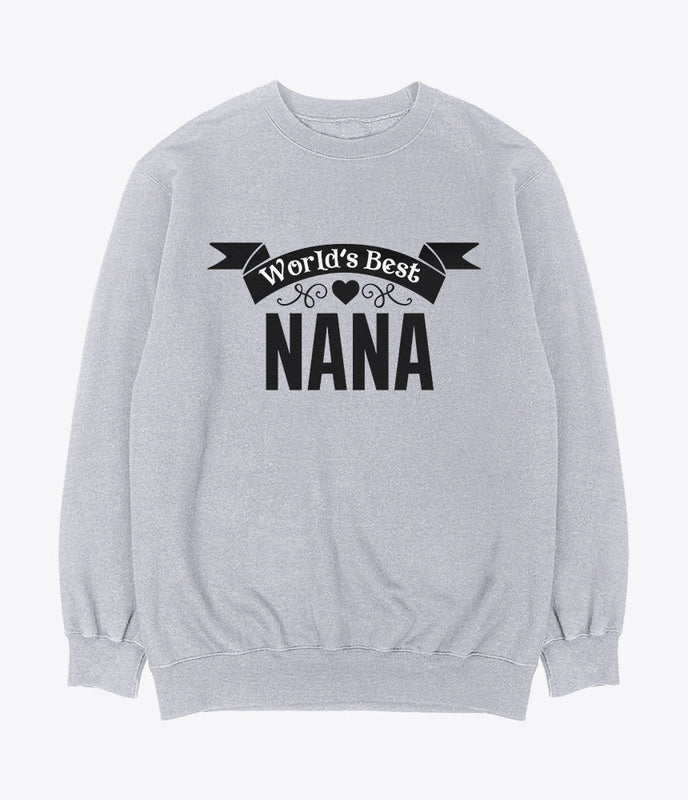 Word's best grandma sweatshirt